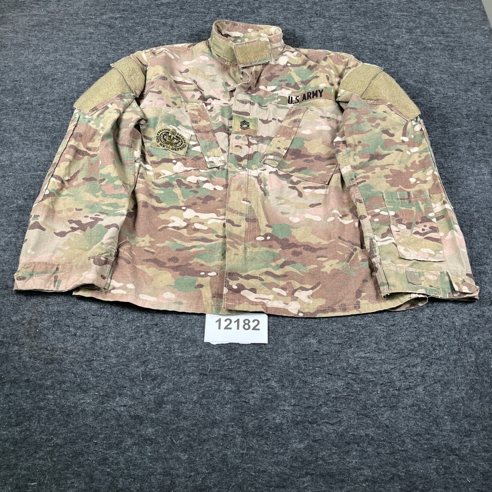 Team Soldier Certified Gear US Army OCP Combat Uniform Coat Mens Medium Short